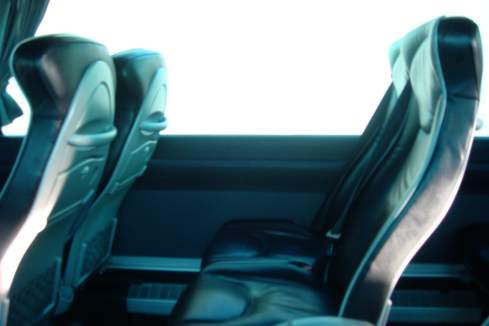 the seats in a vehicle