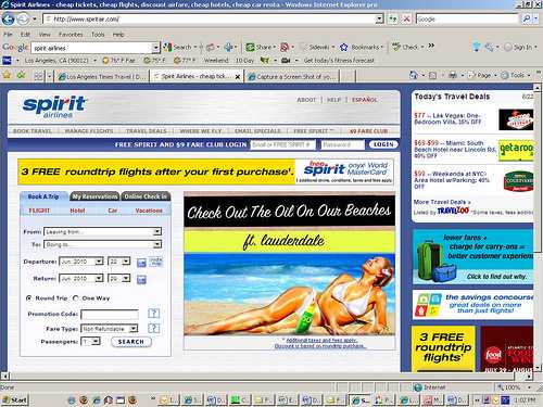 a computer screen shot of a website
