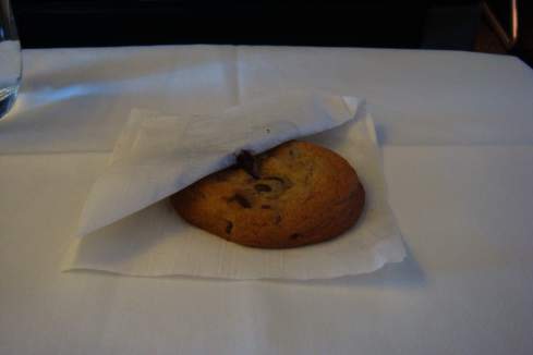 a cookie wrapped in paper