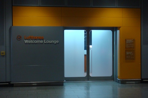 a close-up of a welcome lounge