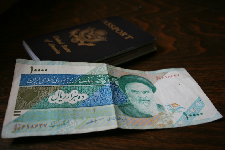 IRAN_currency_rial_with_US_passport