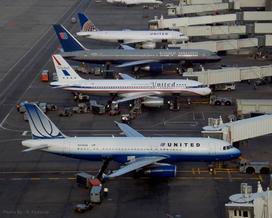 united-airlines-four-liveries