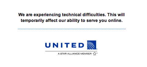 united-airlines-shares-website-down