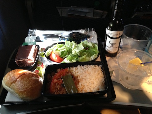 united-istanbul-to-newark-lunch-meal