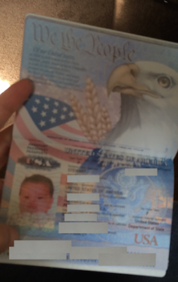 Lucy's passport