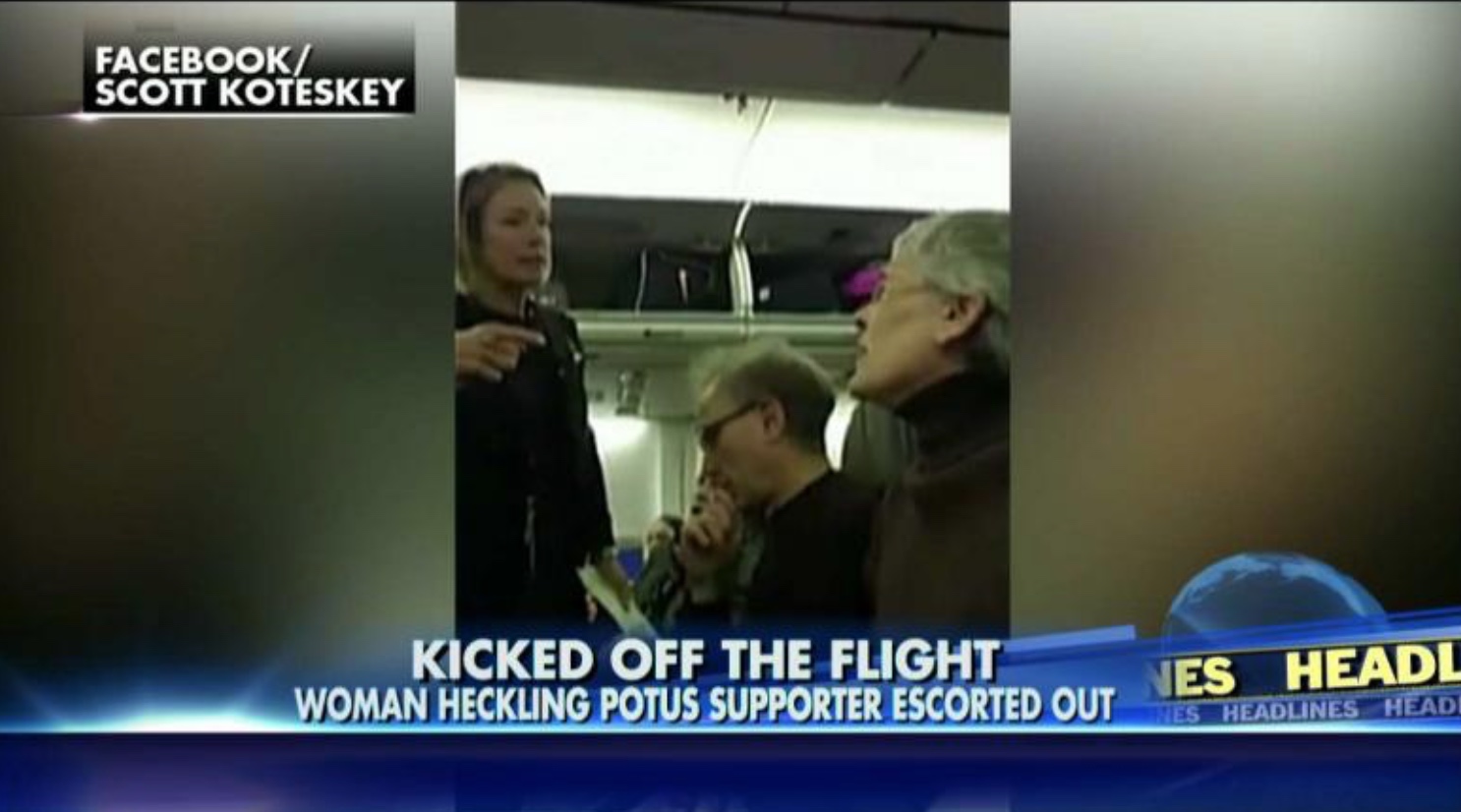 Anti-Trump Woman Kicked Off Alaska Flight