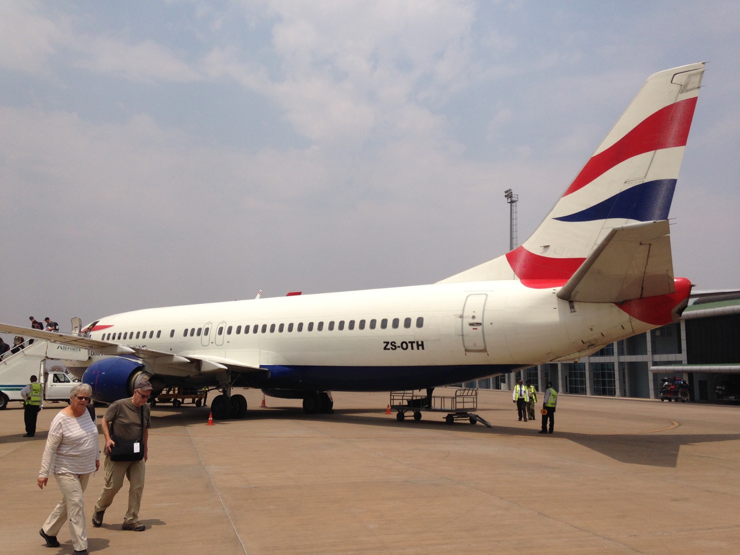 British Airways JNB to LVI - 15