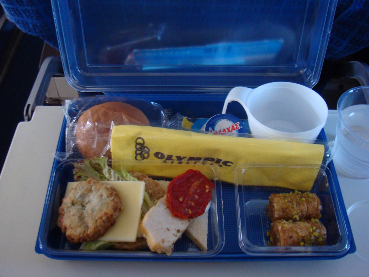 Olympic Airlines Food