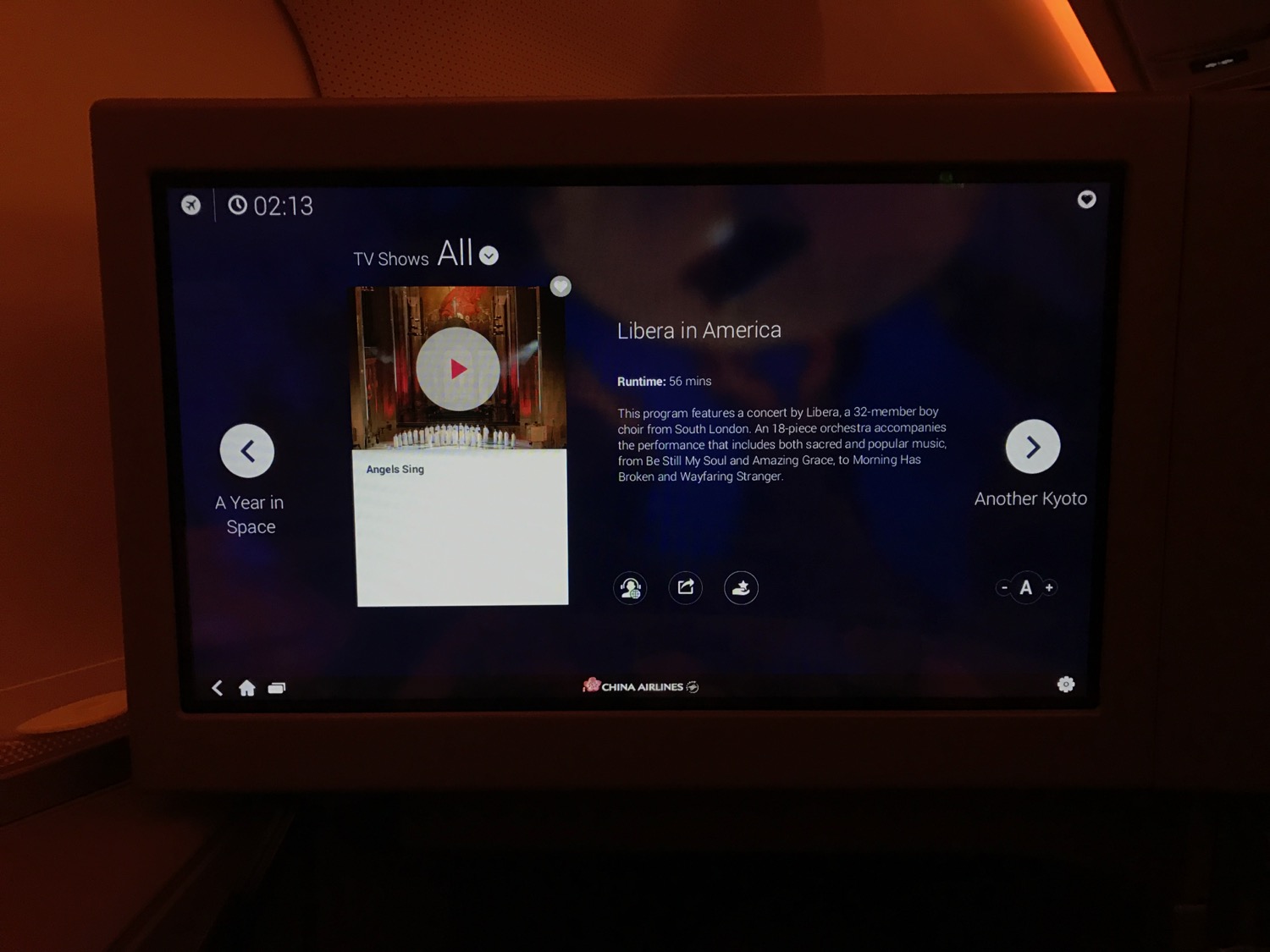 China Airlines A350 Business Class Review - 110