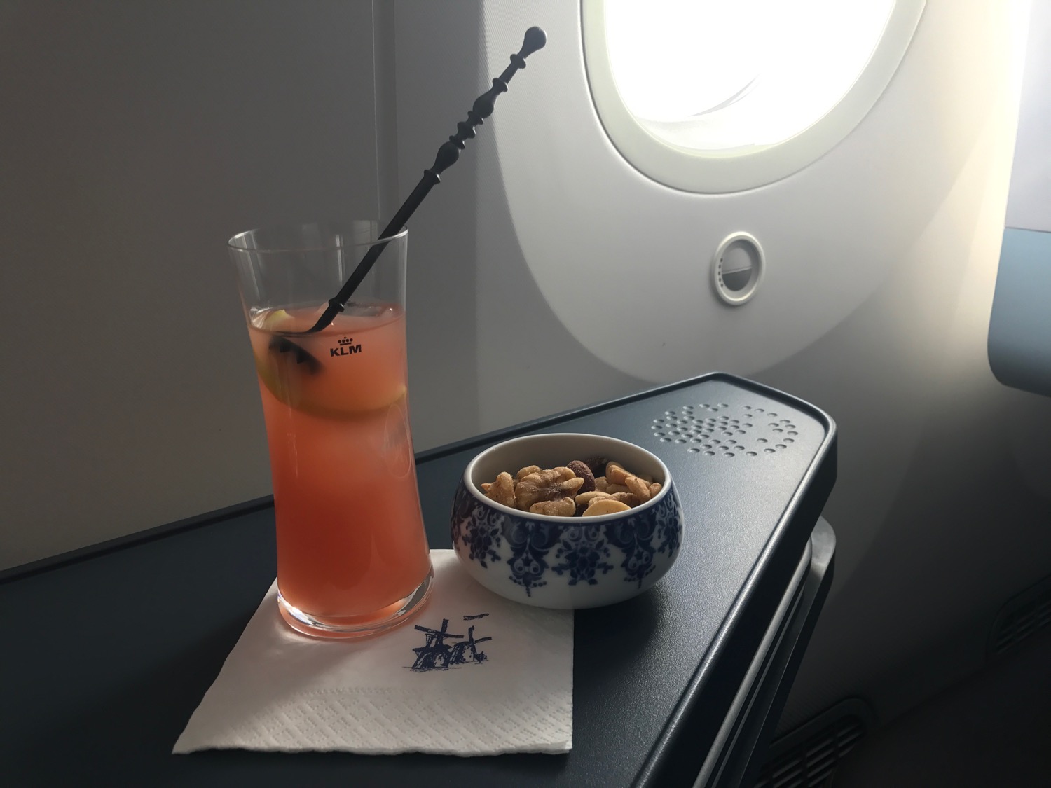 KLM 787 Business Class Review - 41