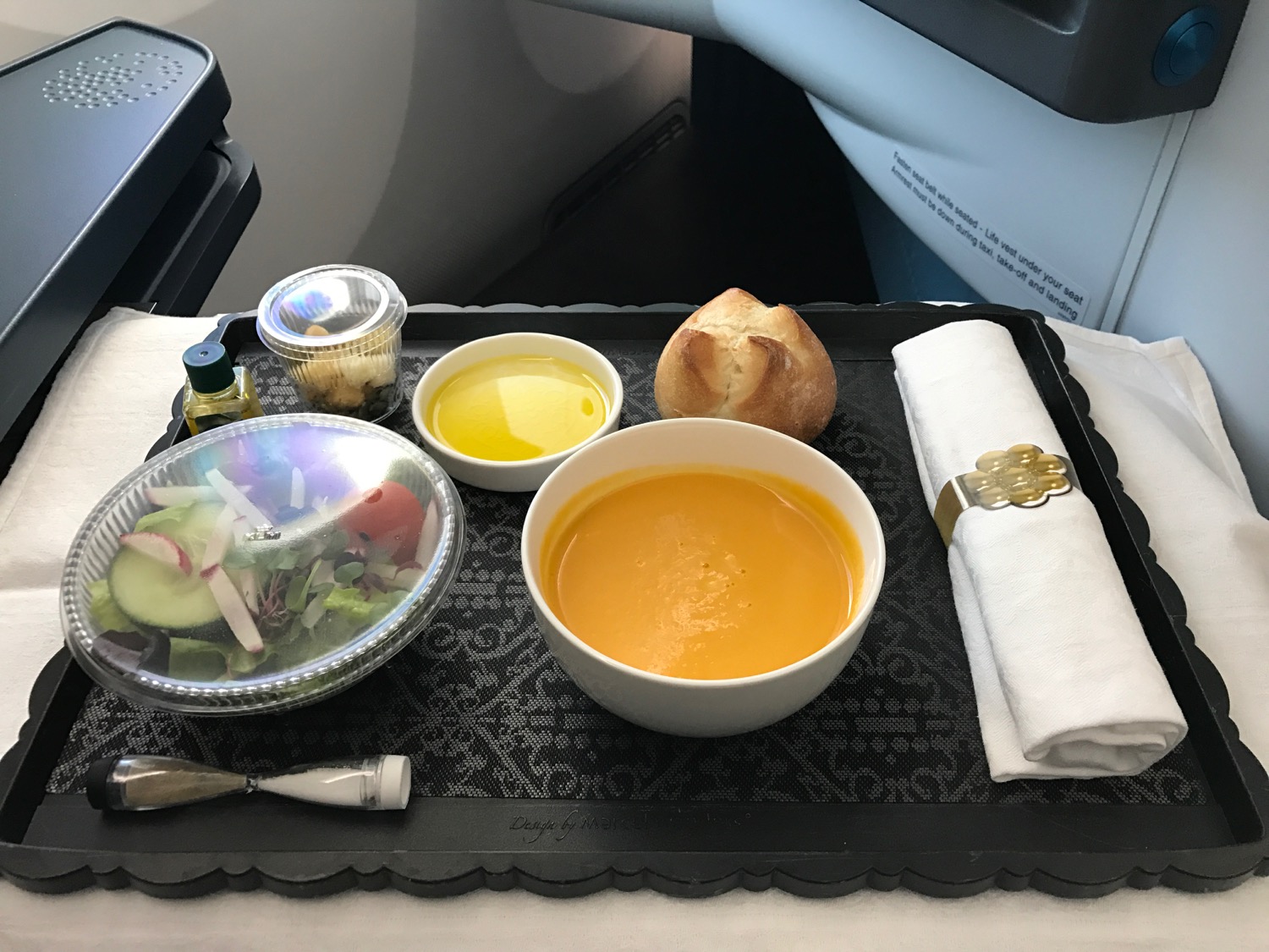 KLM 787 Business Class Review - 70