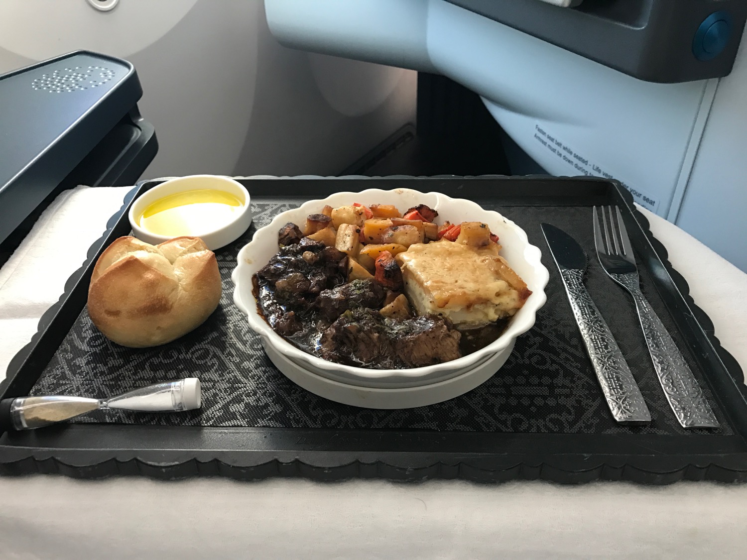 KLM 787 Business Class Review - 75