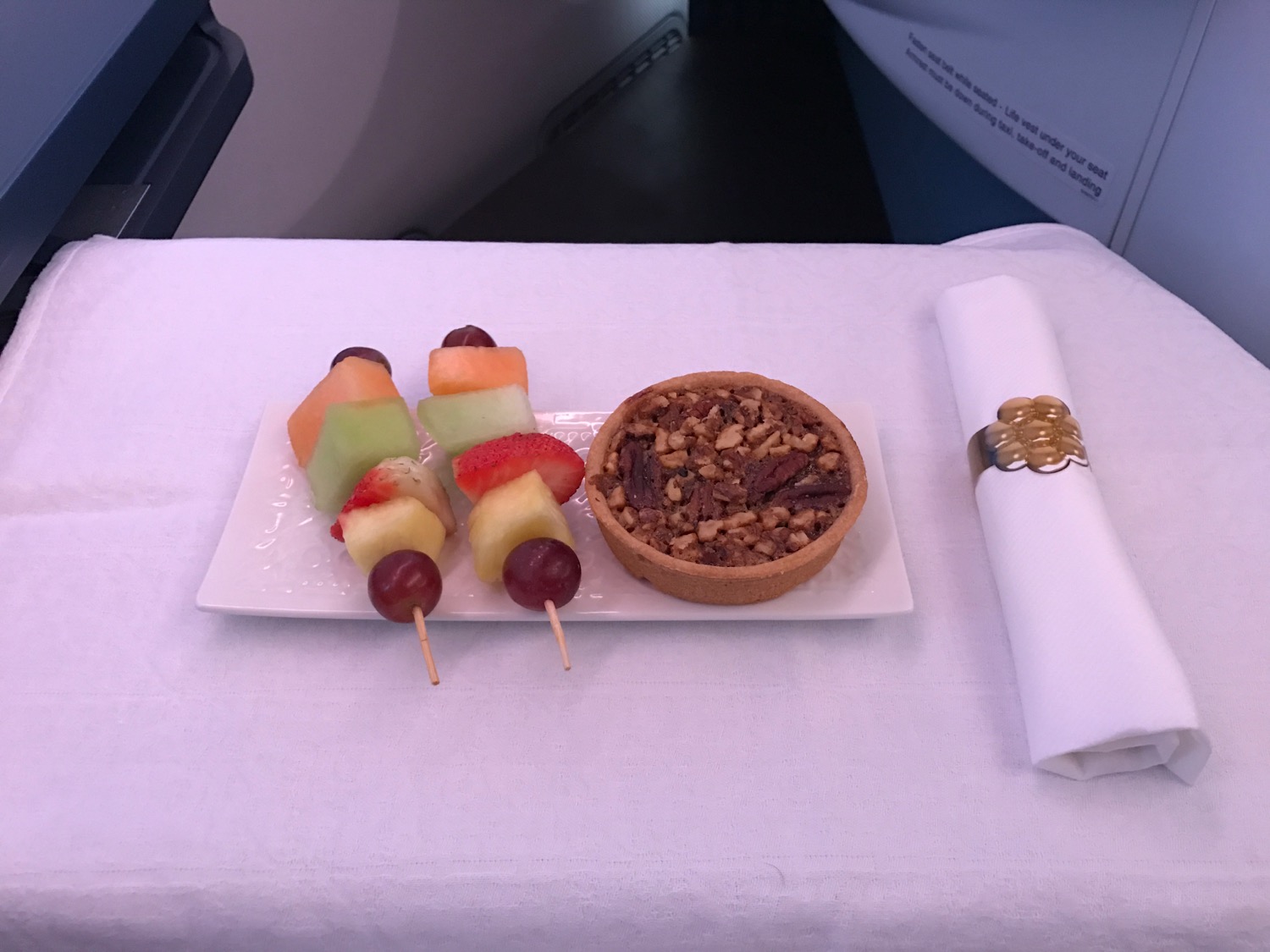 KLM 787 Business Class Review - 77
