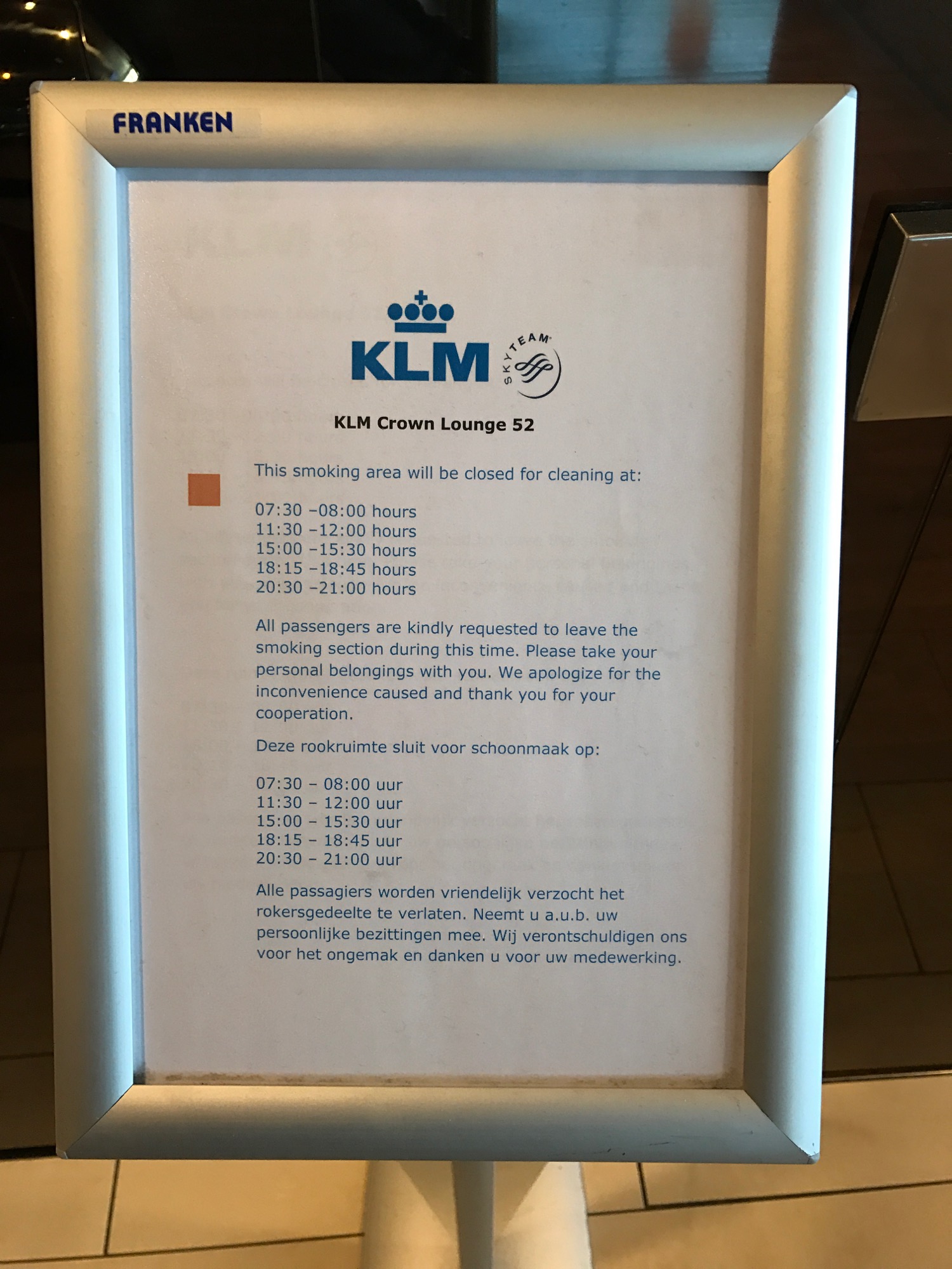 KLM Crown Lounge Amsterdam AMS - 26