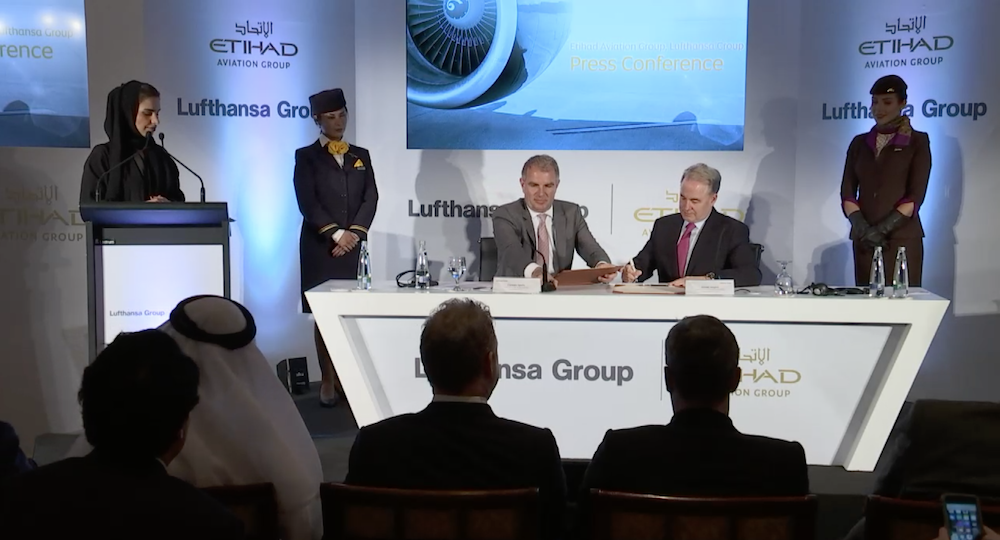 Lufthansa Etihad Press Conference 11