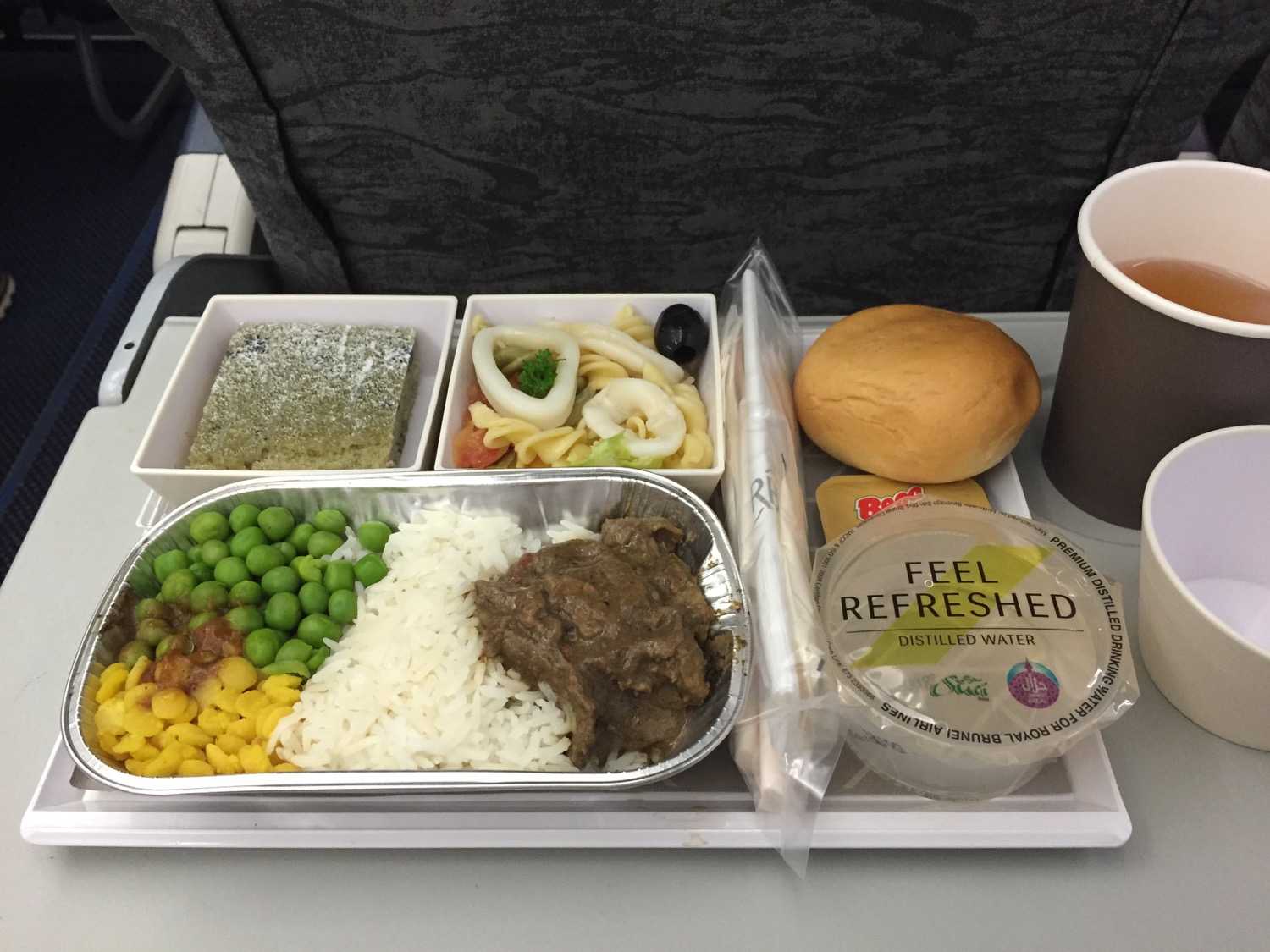 Royal Brunei Economy Class Meal - 2
