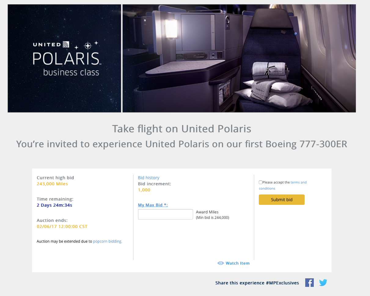 United 777-300ER Polaris auction 02