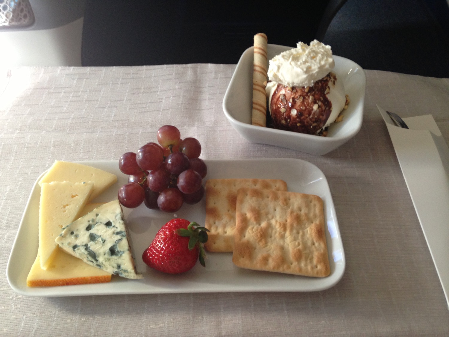 Delta One Business Class Meal - 11