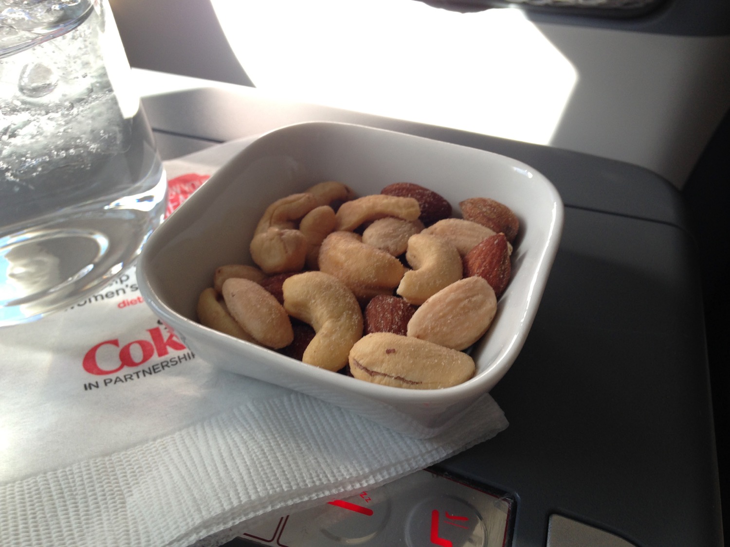 Delta One Business Class Meal - 2