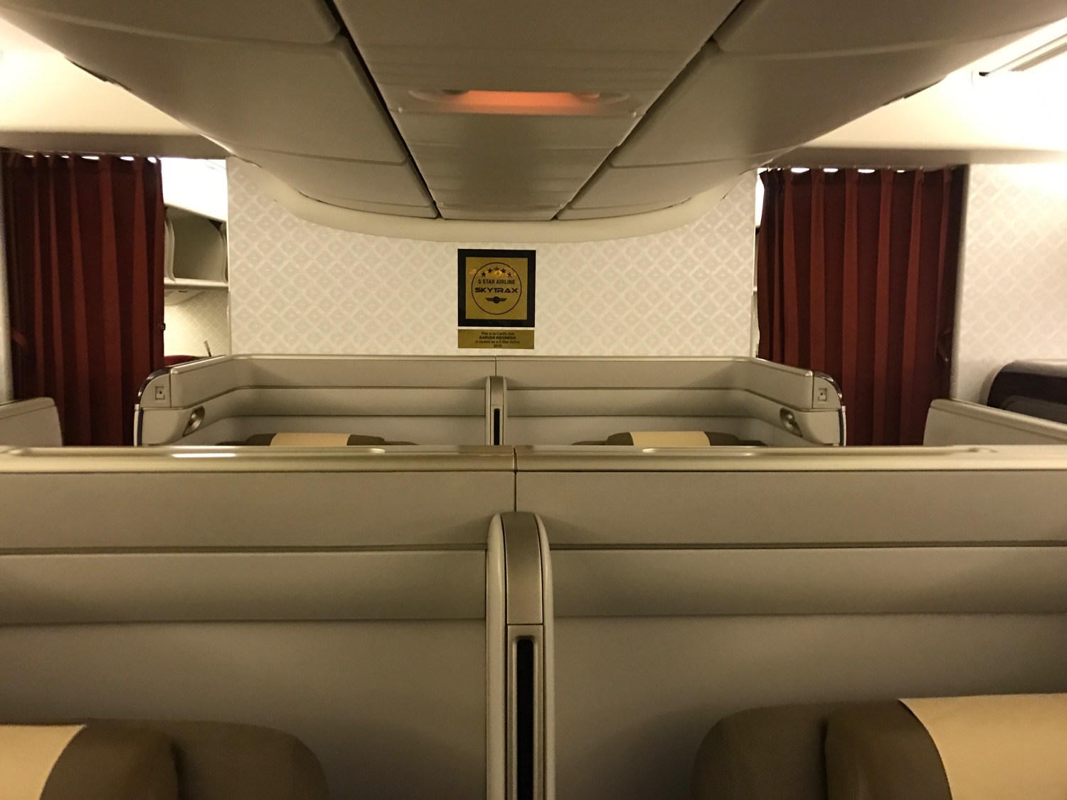 Garuda First Class Review Jakarta to Amsterdam - 18
