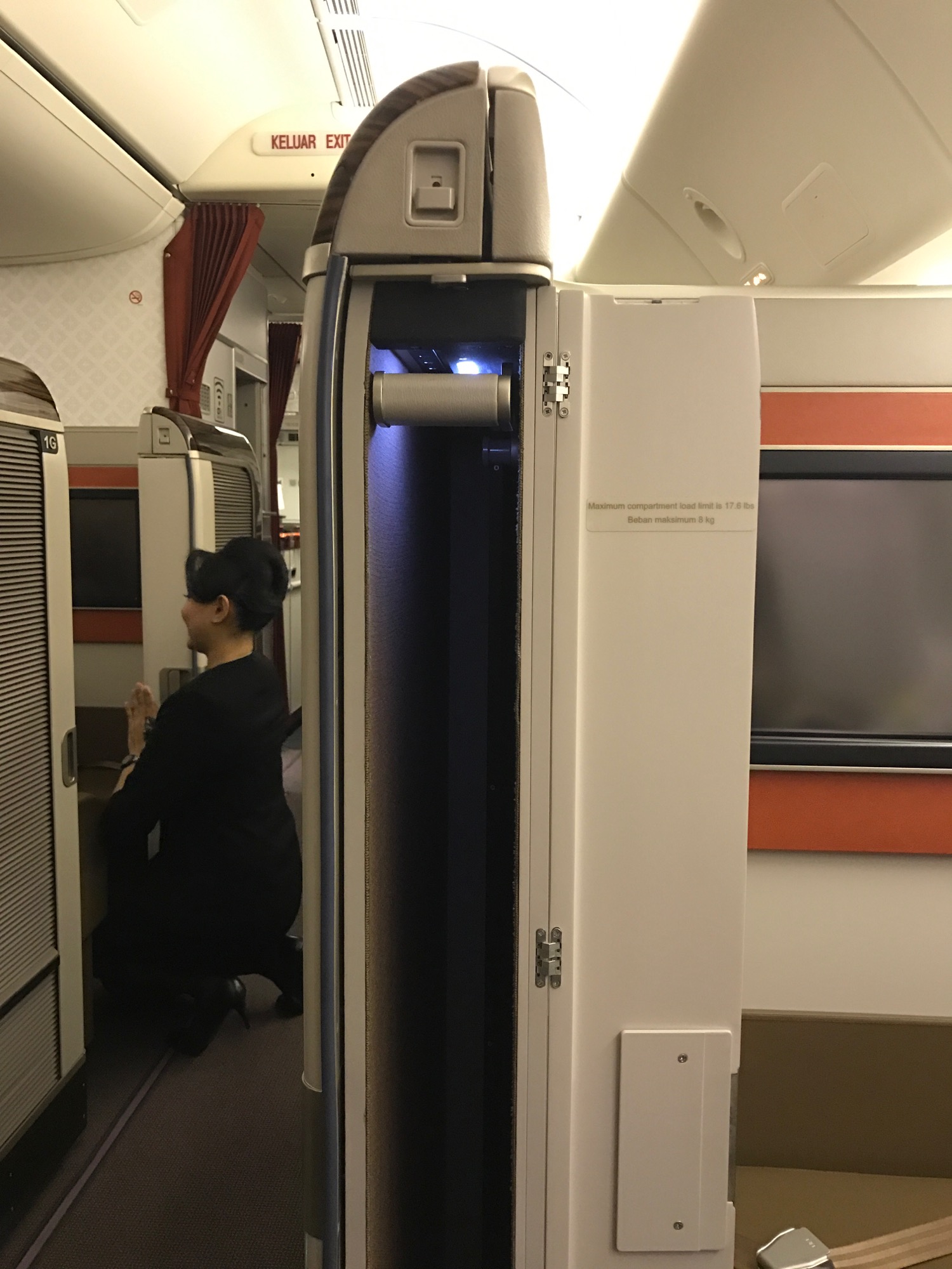 Garuda First Class Review Jakarta to Amsterdam - 37