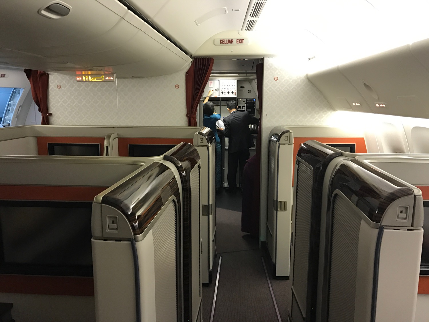 Garuda First Class Review Jakarta to Amsterdam - 9