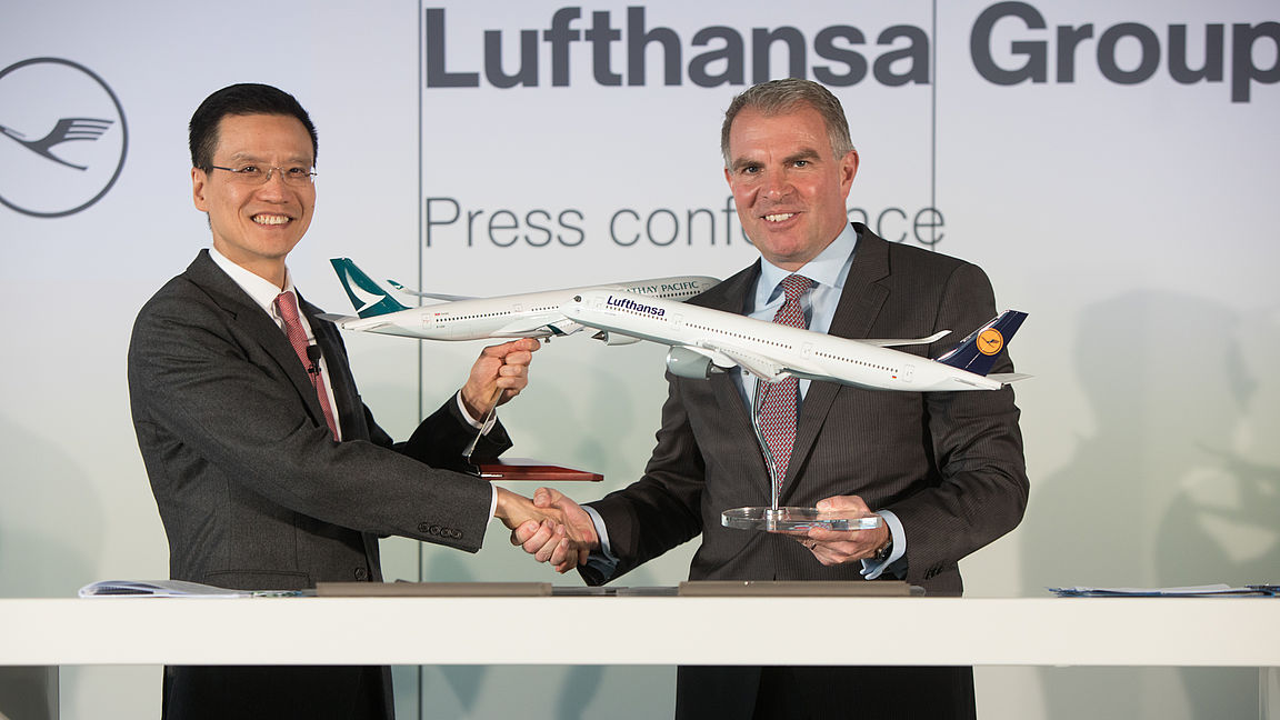 Lufthansa Cathay Pacific codeshare