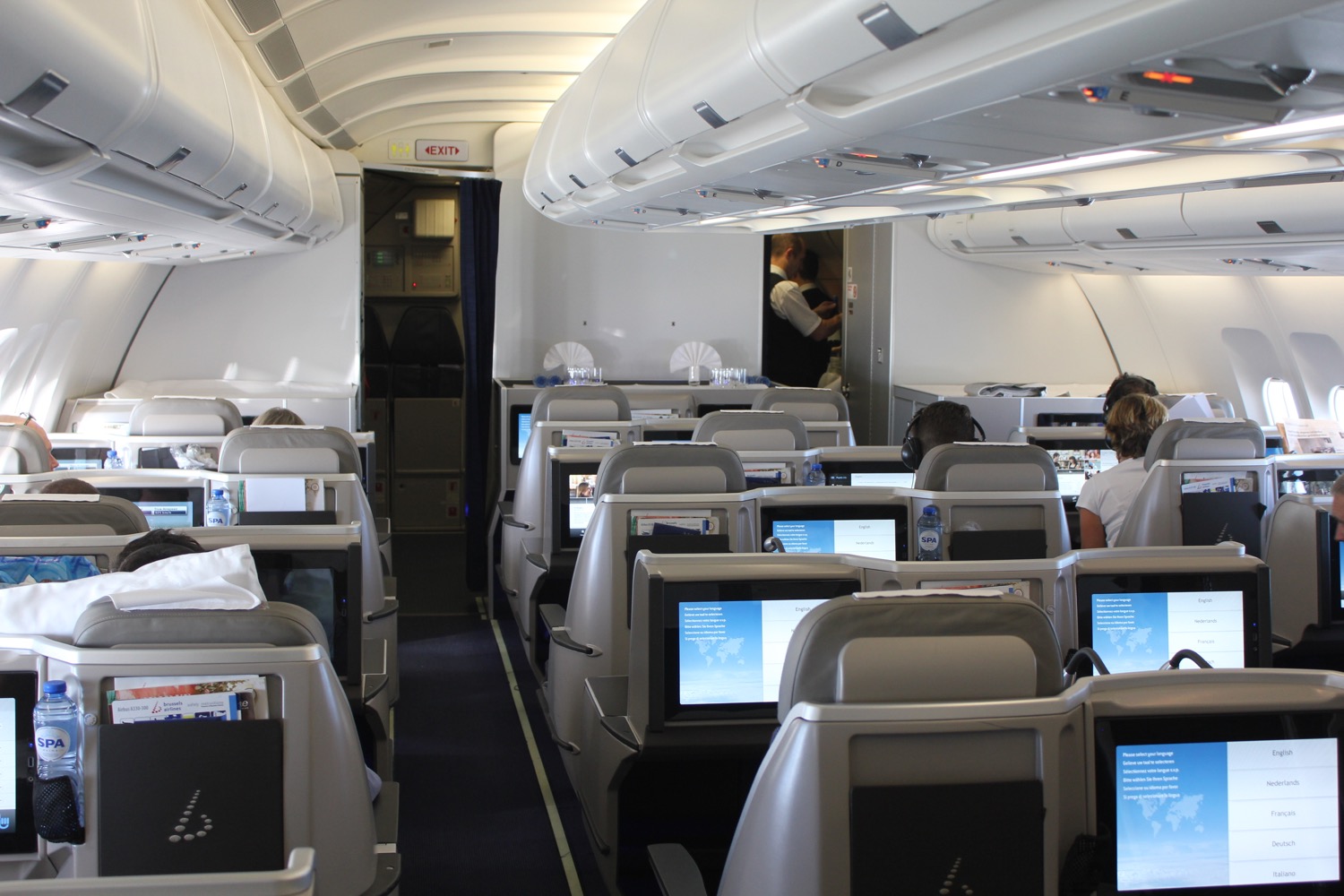 Brussels Airlines A330 Business Class Review - 7
