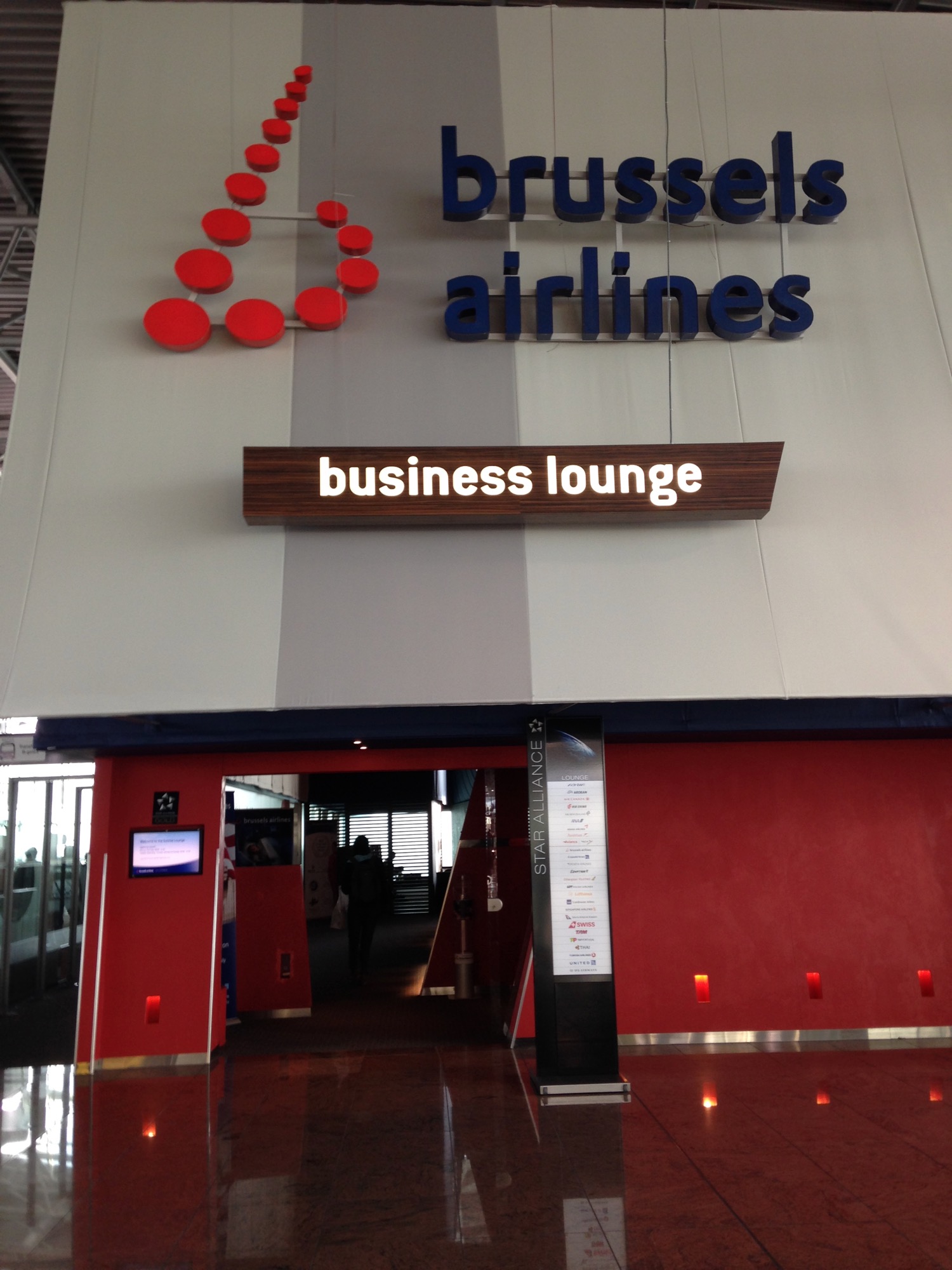 Brussels Airlines Sunrise Lounge BRU - 3