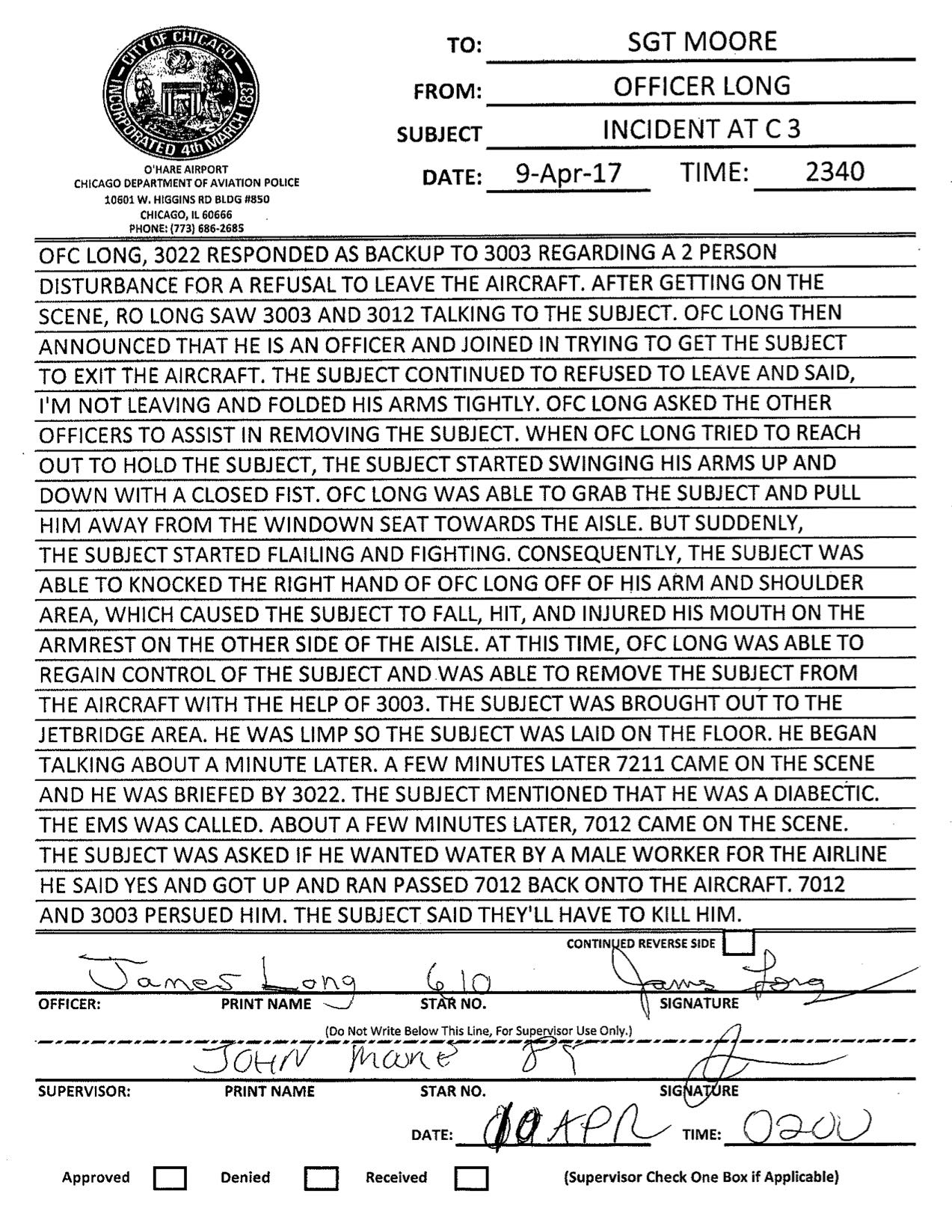 Chicago-Aviation-Police-incident-report G