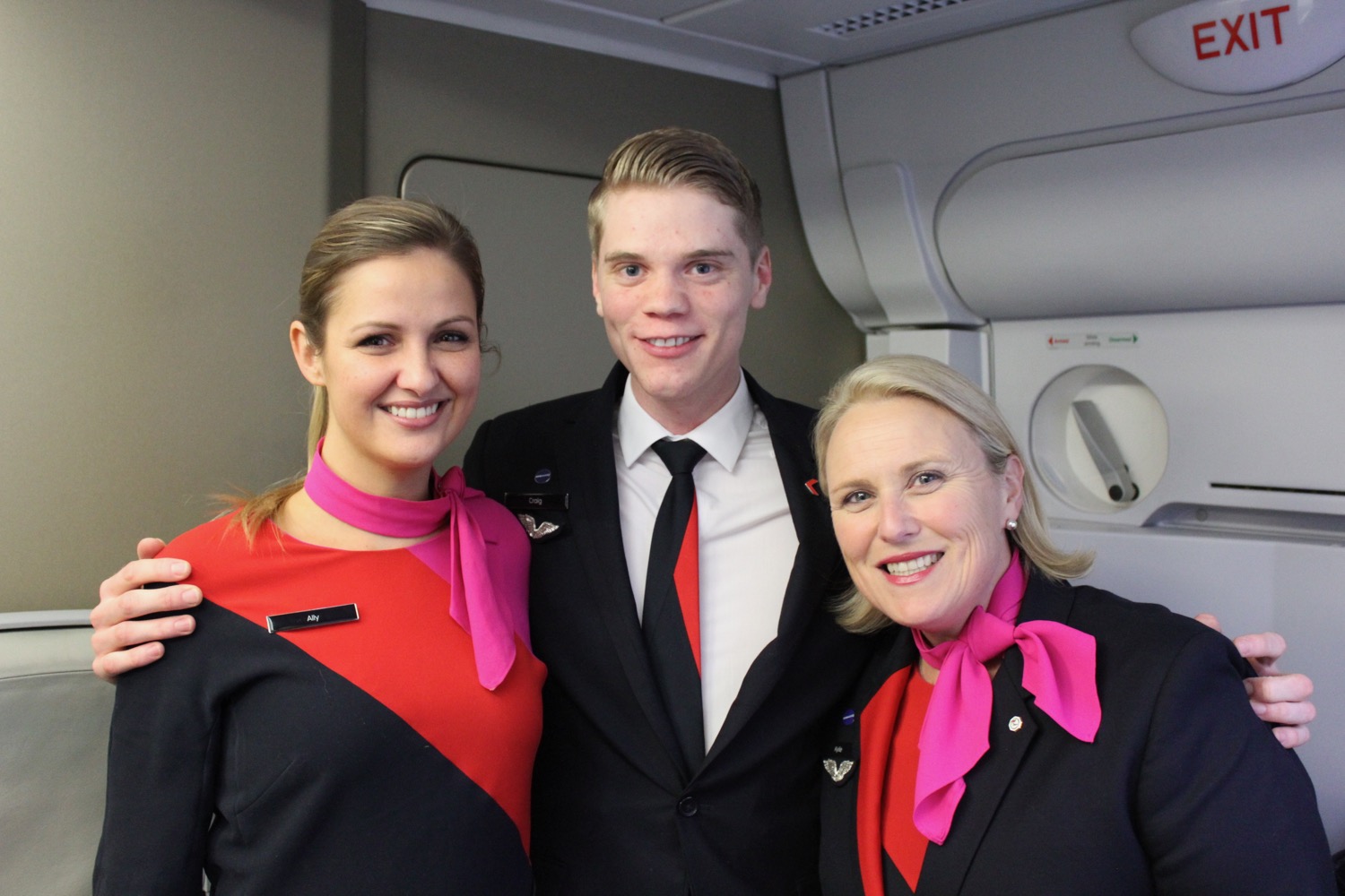 Airline Crew In The First Class