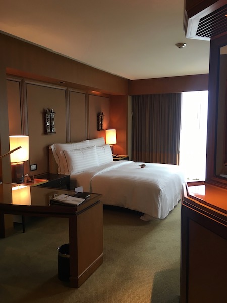 Suite at the Conrad Bangkok hotel.
