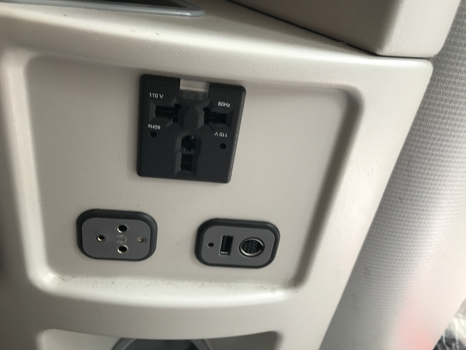 a close up of a plug and socket