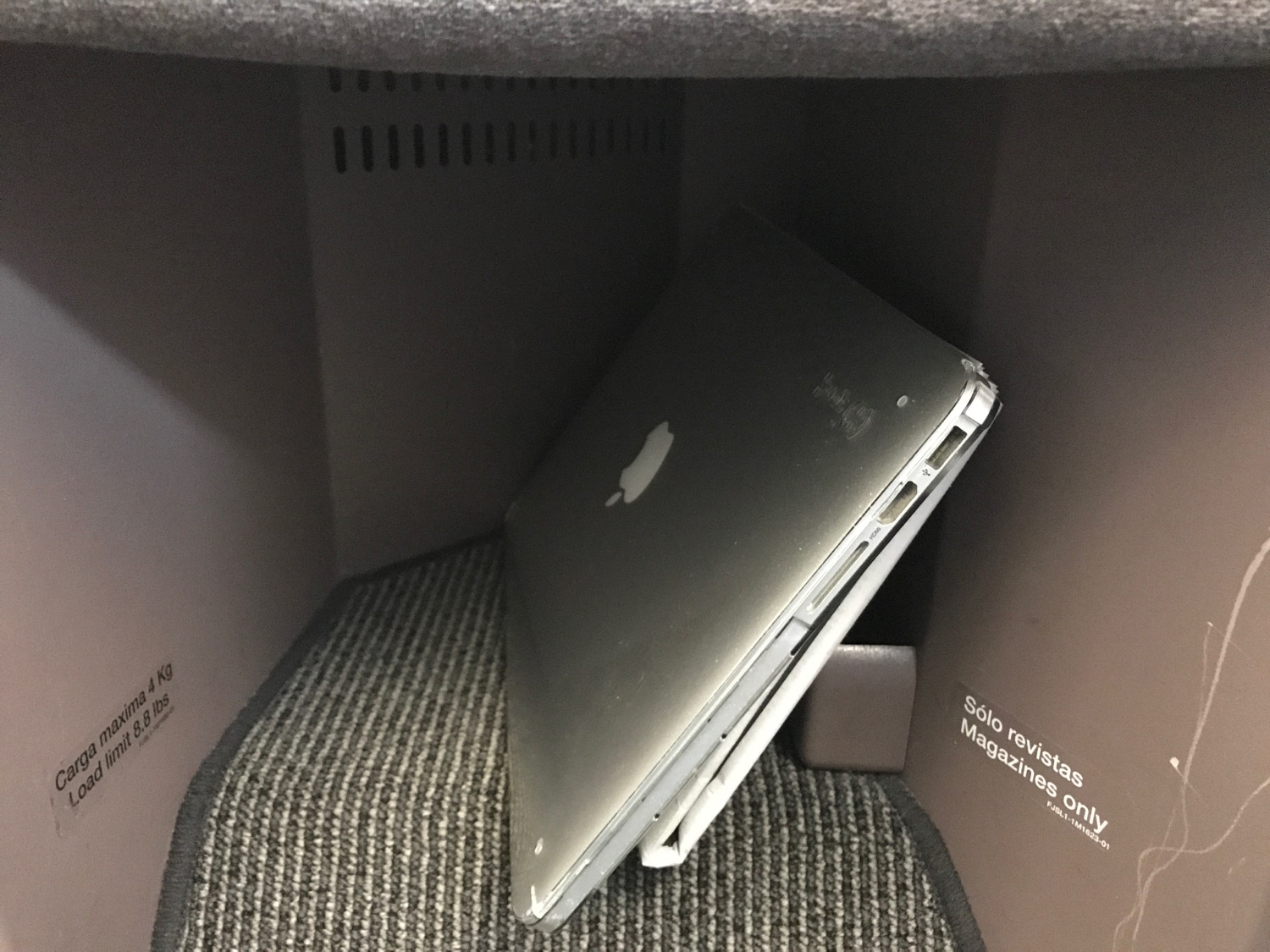 a laptop in a box