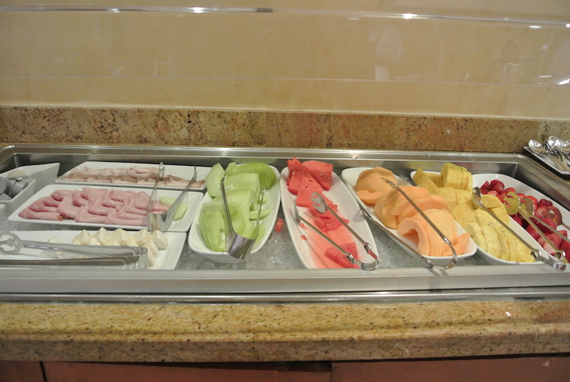 Fresh fruit and deli selection