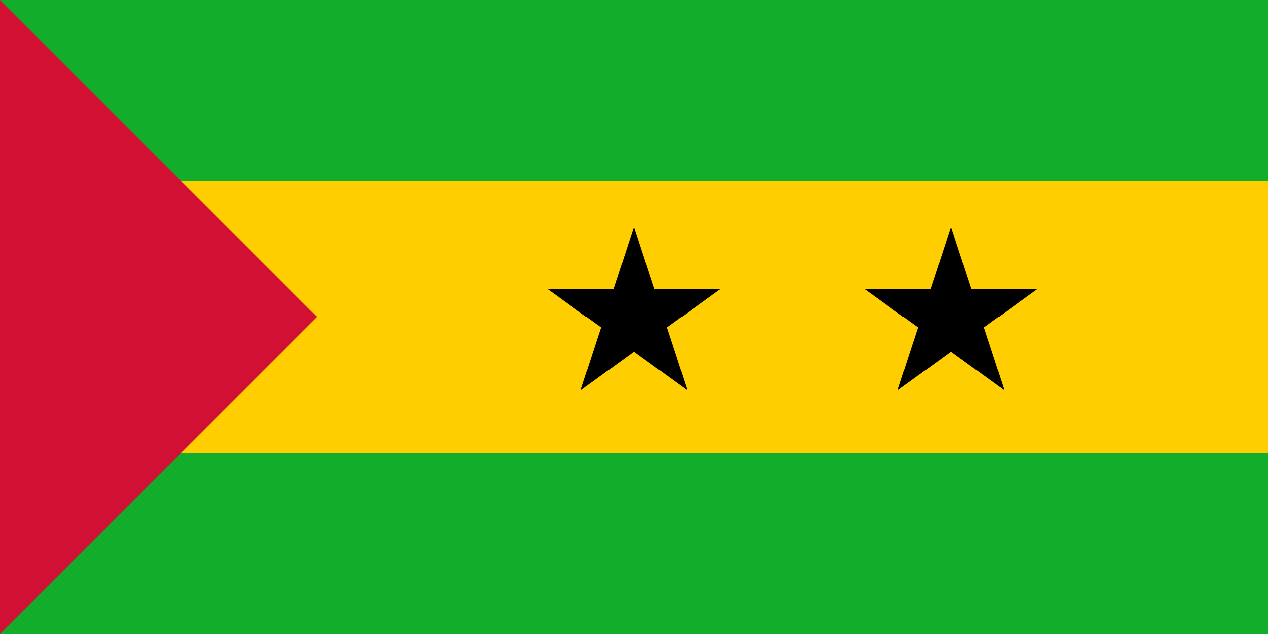 a green and yellow flag with black stars