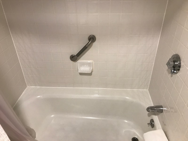 Shower over tub, meh