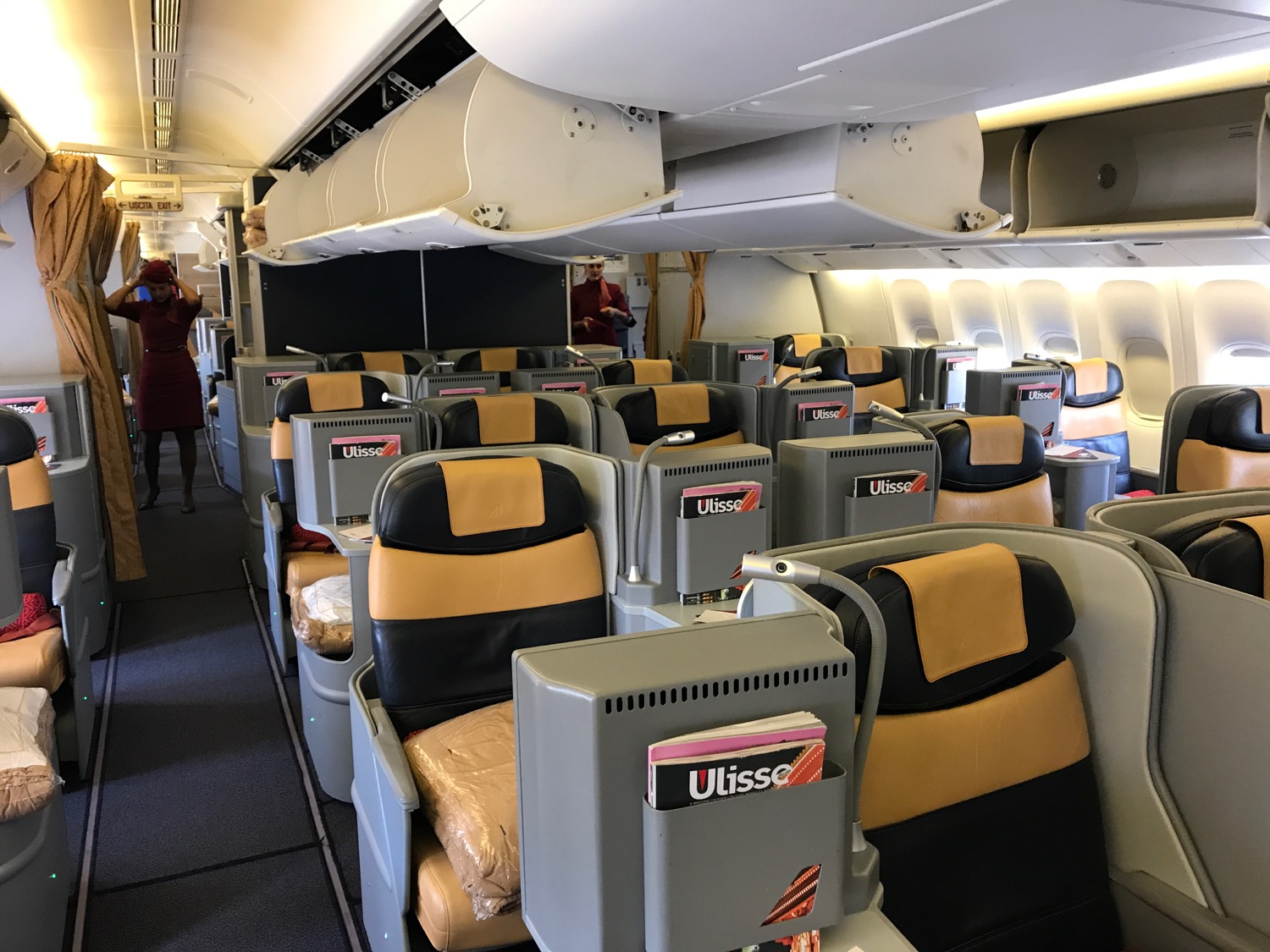 Alitalia Business Class USA Review