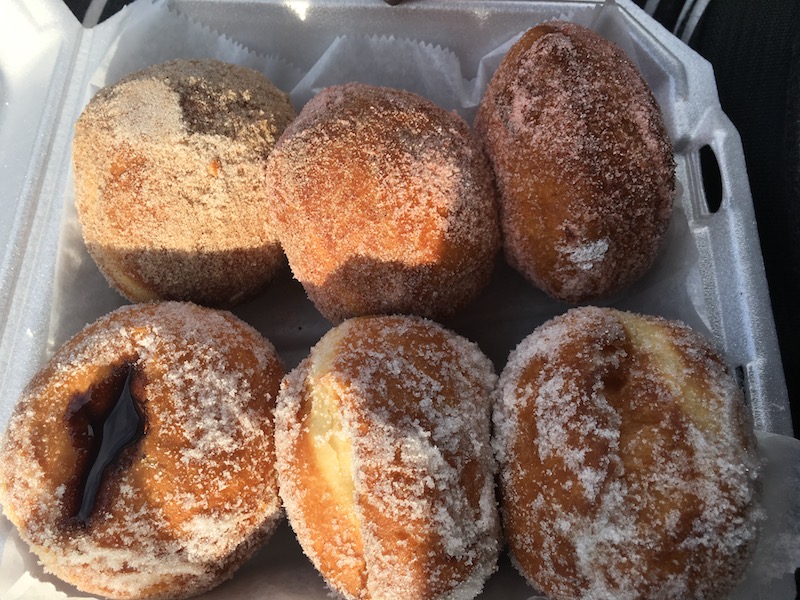 Malasadas from a road side stand.