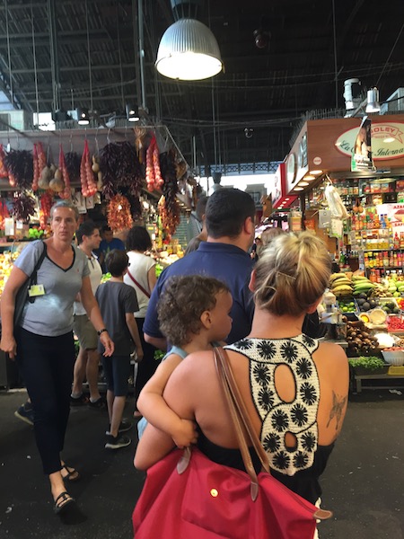 Exploring the markets in Madrid