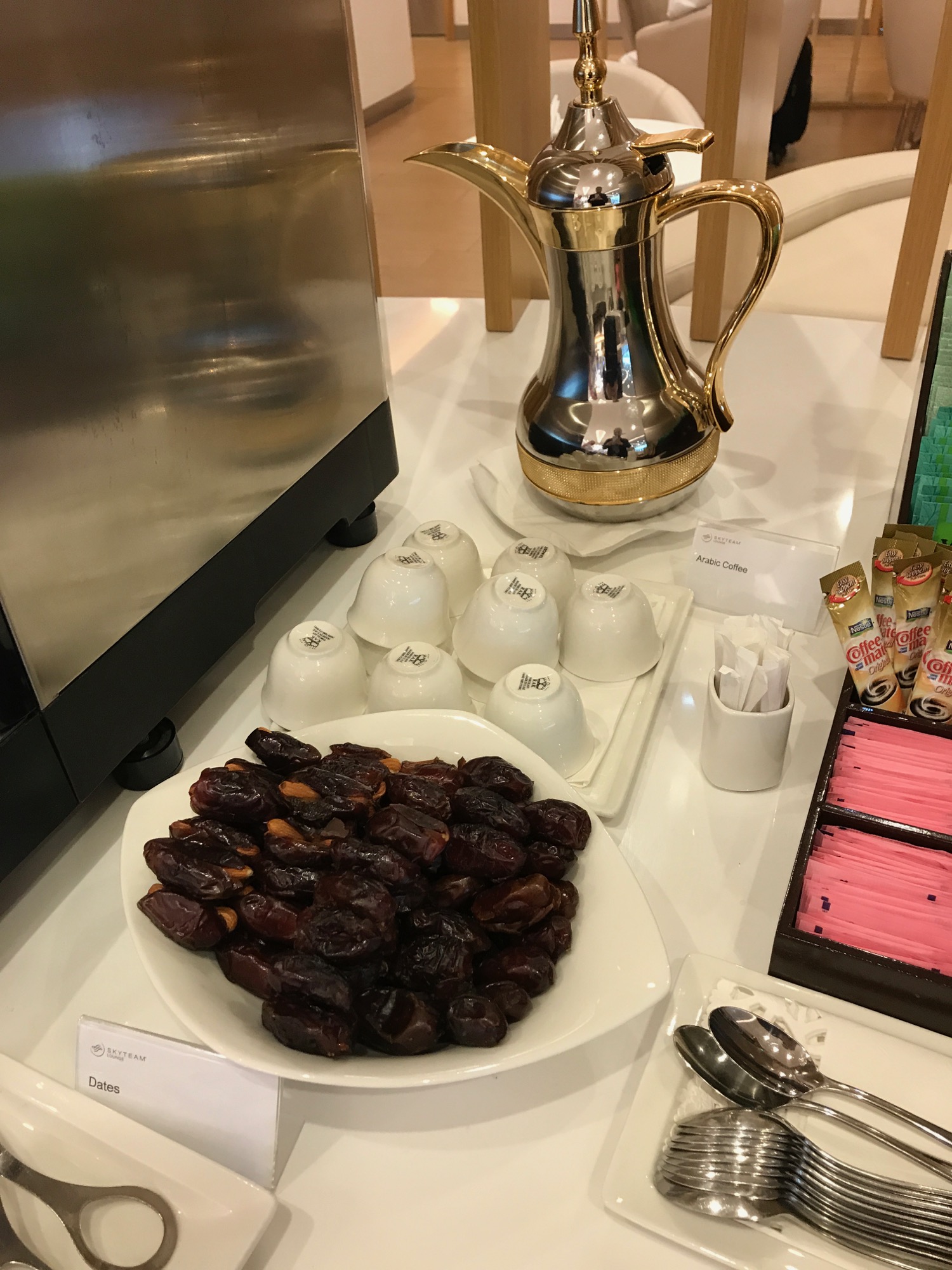 a plate of dates on a table