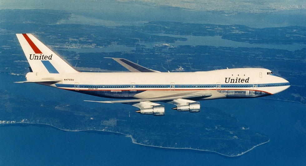 United 747 Final Domestic Flight