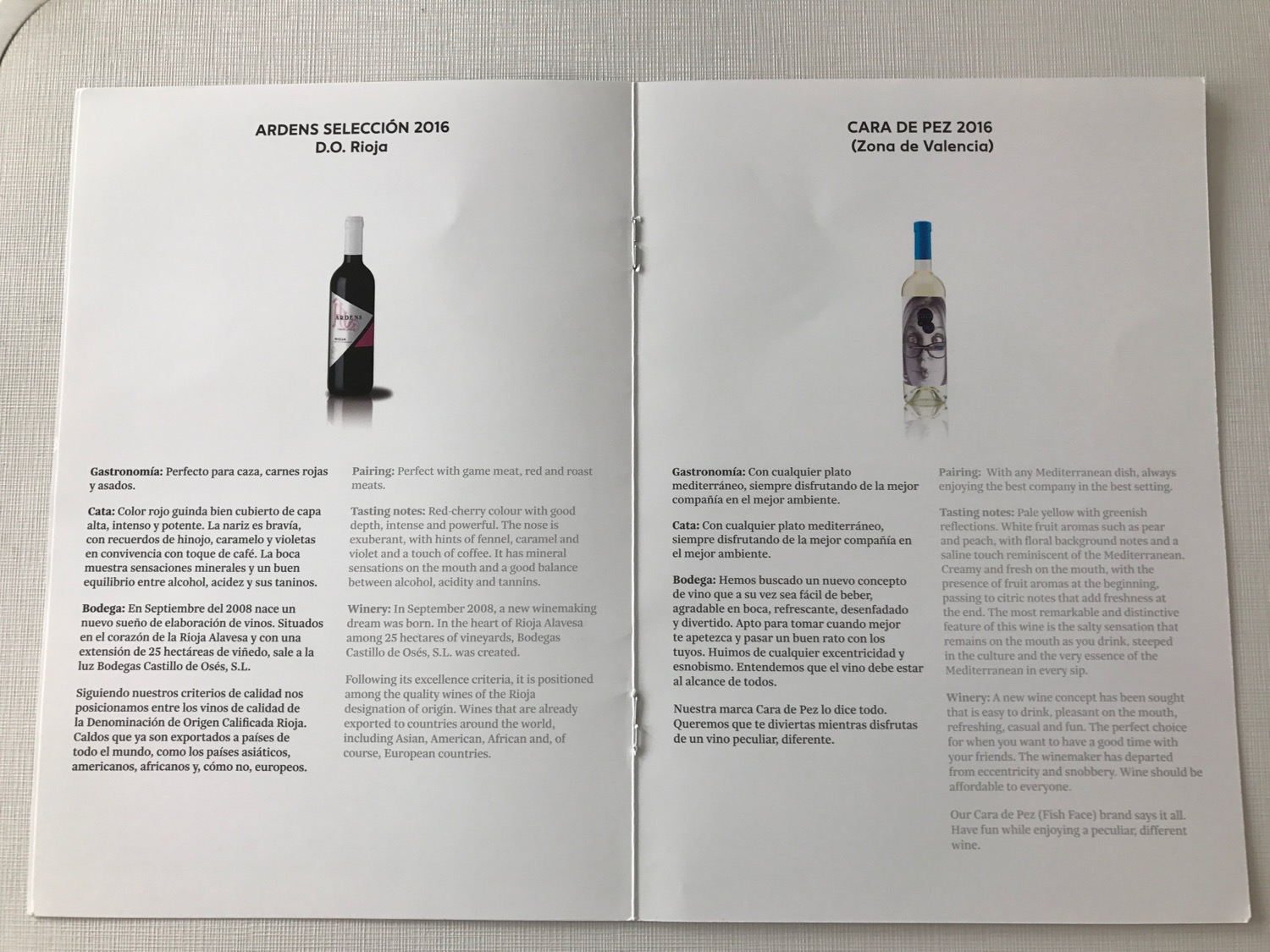 a white paper with text and images on it