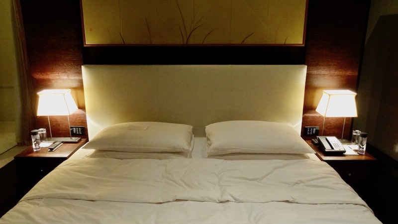 Comfortable, giant king bed