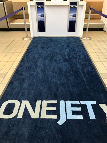 Rolling out the blue carpet