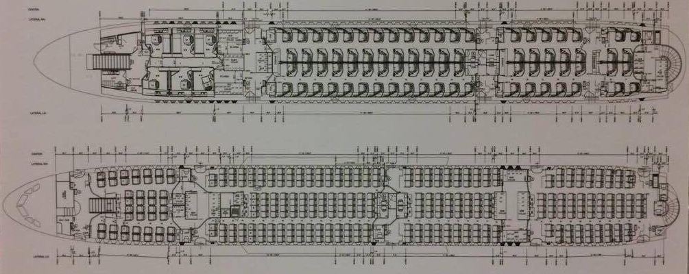 a blueprint of a train