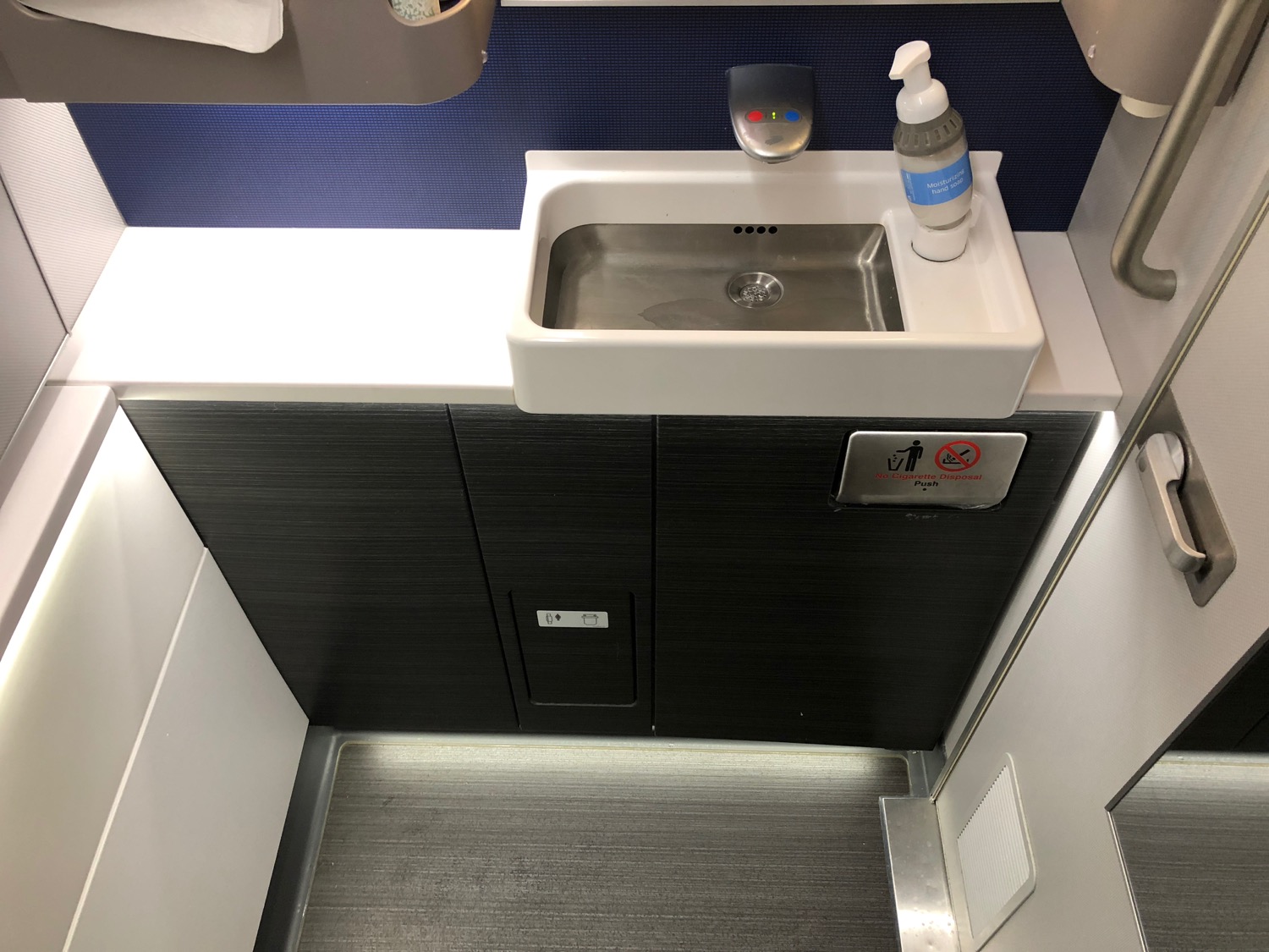a sink in a bathroom