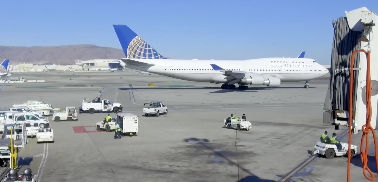 United Final 747 Video