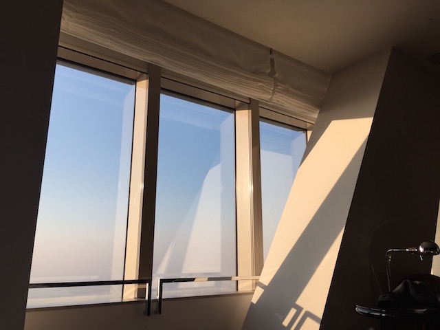 Lovely morning light in the bedroom