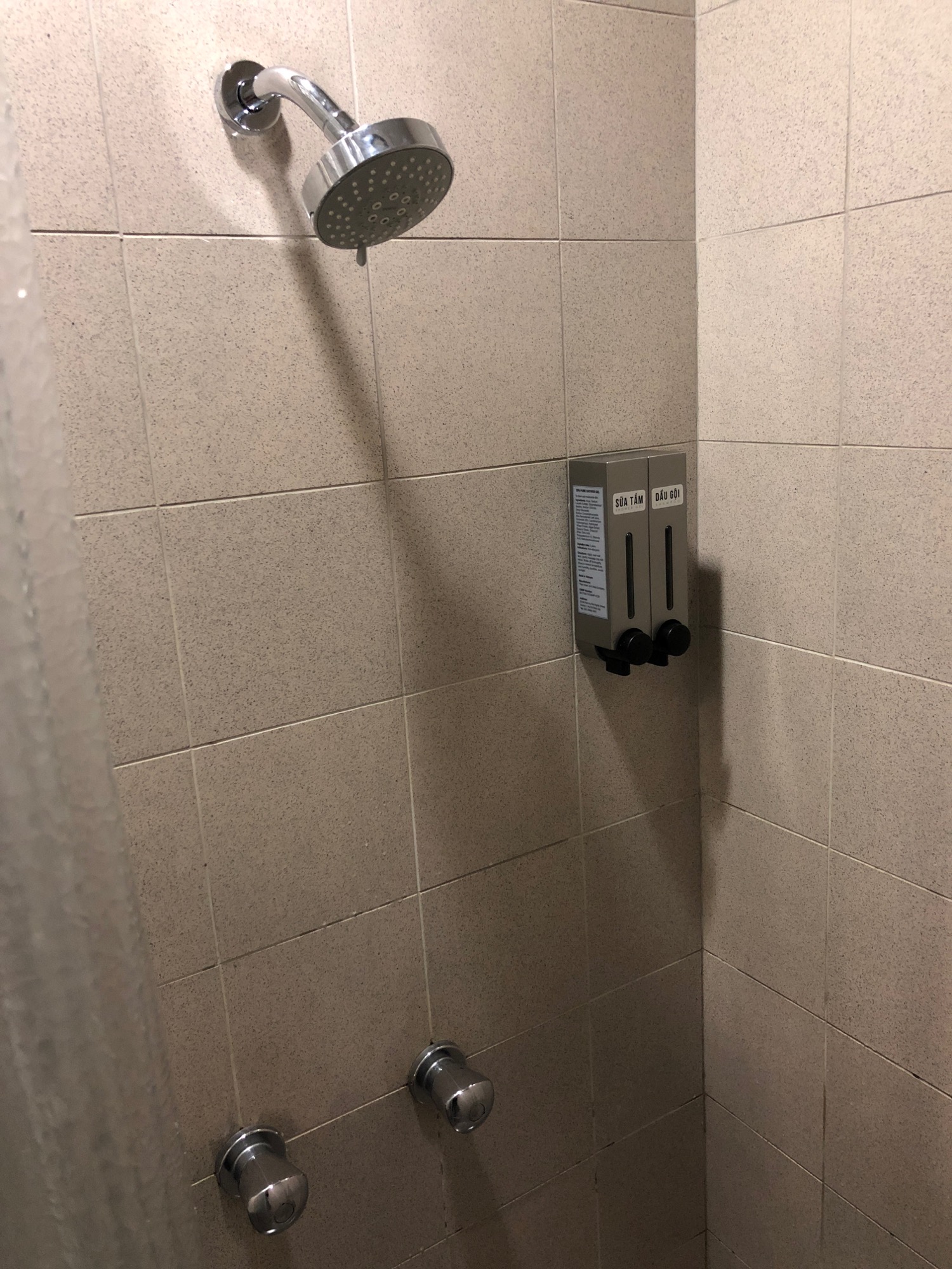a shower head and a shower head